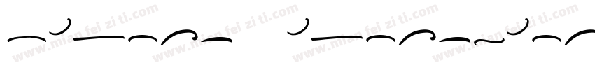Saltery Alternate Rough字体转换